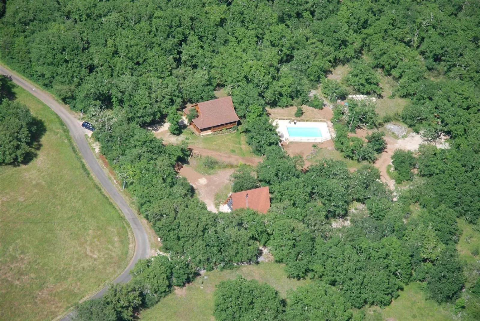 Villa Le Bois De Barthes à Lavercantière Hébergement de vacances